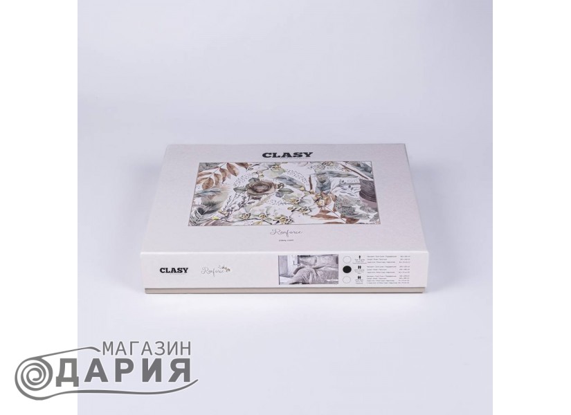 Спално бельо ранфорс Alone grey