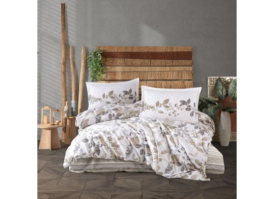 Спално бельо ранфорс Azura beige