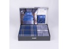 Спално бельо ранфорс Campus blue