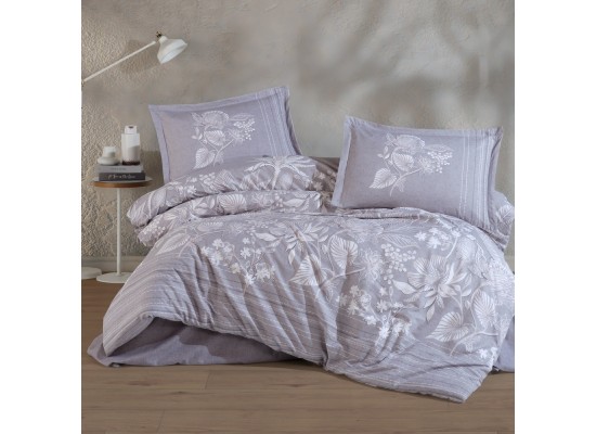 Спално бельо ранфорс Nera lilac