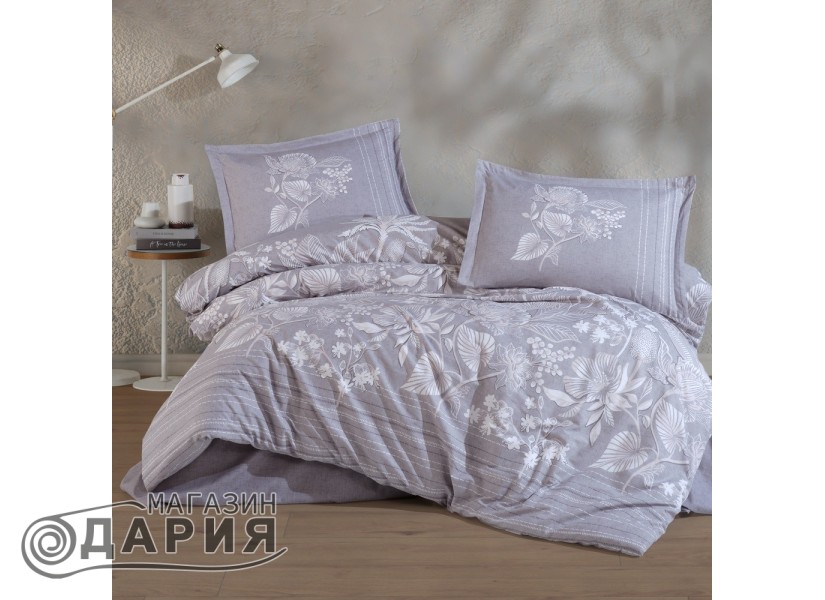 Спално бельо ранфорс Nera lilac