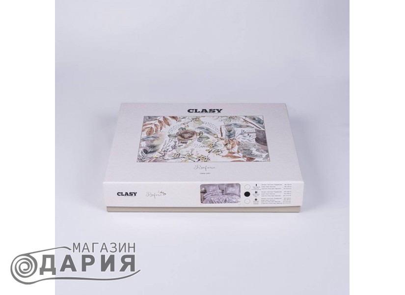 Спално бельо ранфорс Nera lilac