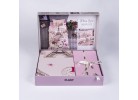 Спално бельо ранфорс Paris love pink