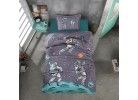 Спално бельо ранфорс Space anthracite