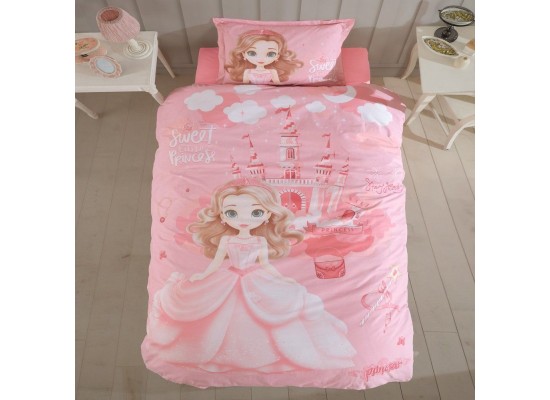 Спално бельо ранфорс Sweet princess powder 