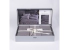 Спално бельо сатен Stripe grey