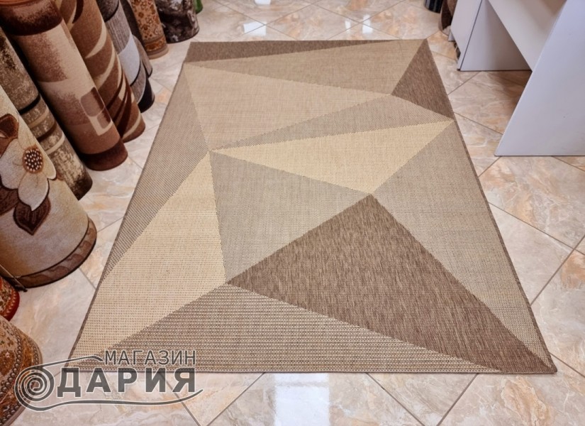 Тъкан килим Флорлукс 20583 coffee