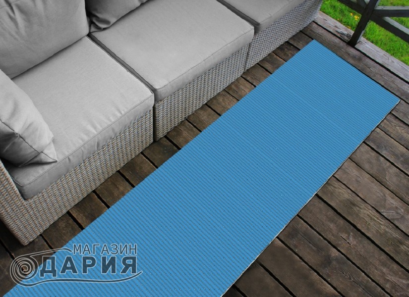 Постелка за баня 406-8 blue