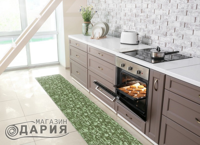 Постелка за баня 4089-2 green