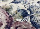 Тъкан килим ARGENTUM СИНЬО-ЛИЛА РОЗИ