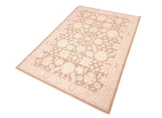 Тъкан килим KAVITA 702 l.brown/cream