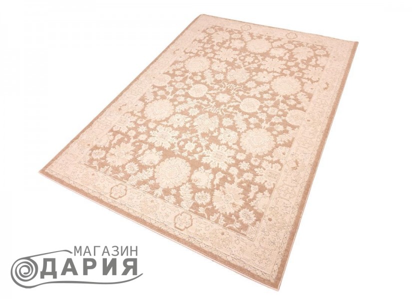 Тъкан килим KAVITA 702 l.brown/cream