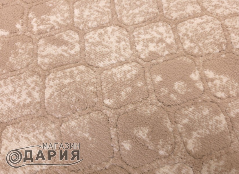 Тъкан килим KAVITA 722 l.brown/beige