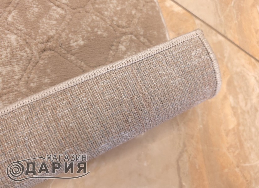 Тъкан килим KAVITA 722 l.brown/beige