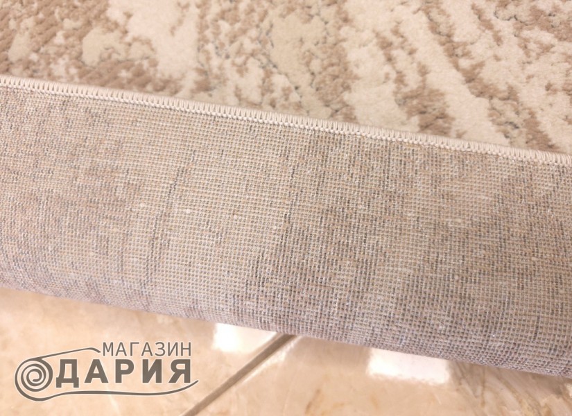 Тъкан килим KAVITA 723 l.brown/cream