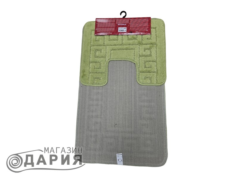 Комплект от 2 постелки за баня ETHNIC 2510 GREEN