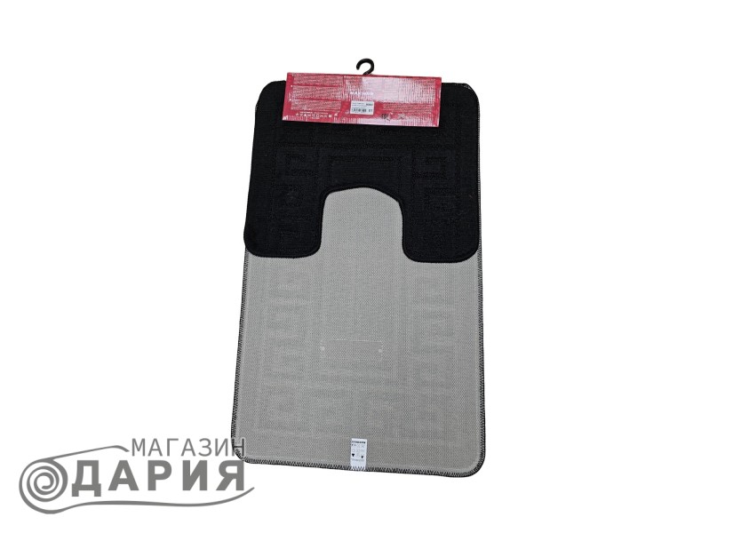 Комплект от 2 постелки за баня ETHNIC 2513 BLACK