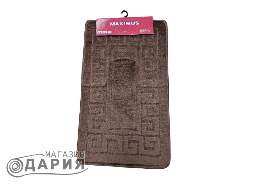 Комплект от 2 постелки за баня ETHNIC 2518 BROWN