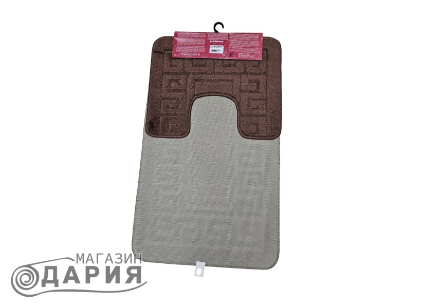 Комплект от 2 постелки за баня ETHNIC 2518 BROWN
