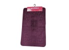 Комплект от 2 постелки за баня Ethnic-2576-aubergine
