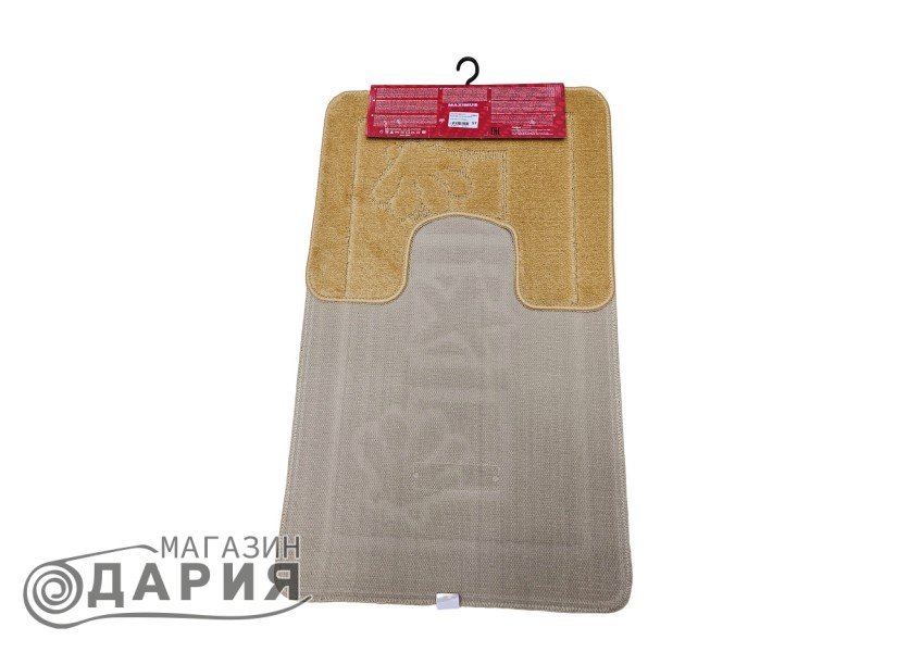 Комплект от 2 постелки за баня MARITIME 2519 D.BEIGE