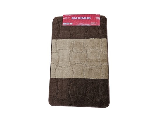 Комплект от 2 постелки за баня SARIYER 2518 BROWN