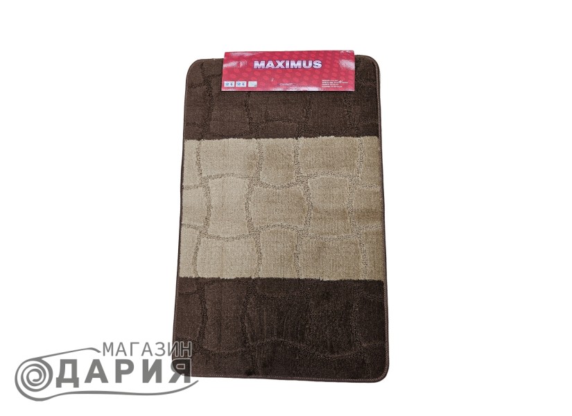 Комплект от 2 постелки за баня SARIYER 2518 BROWN