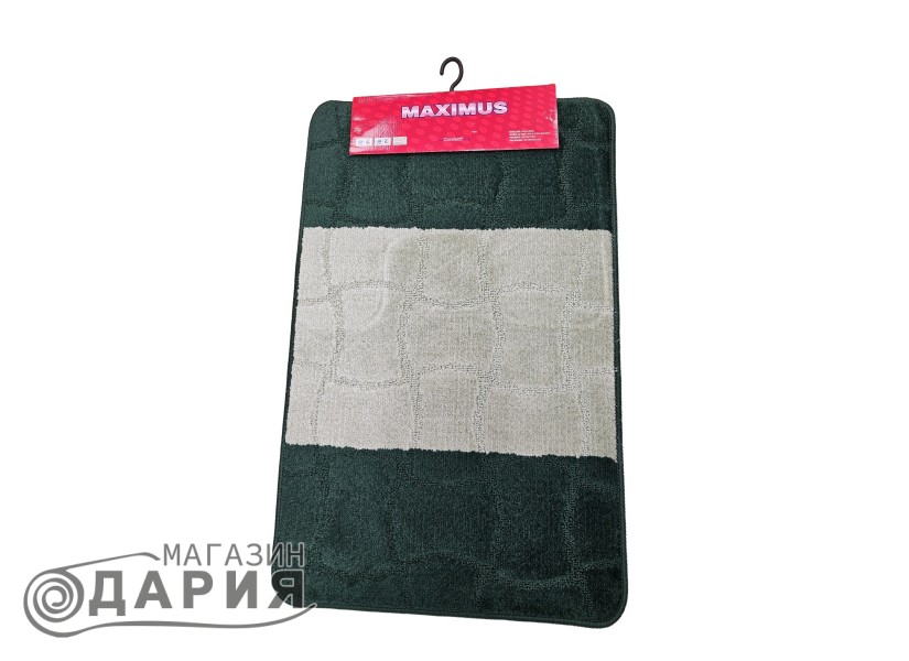 Комплект от 2 постелки за баня SARIYER 2536 HUNTER GREEN