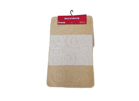 Комплект от 2 постелки за баня SILE 2540 BEIGE