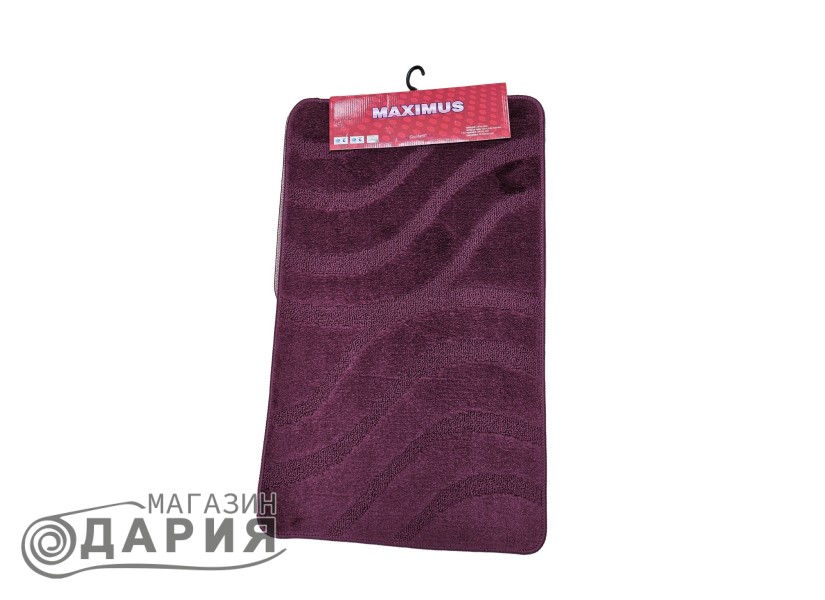 Комплект от 2 постелки за баня SYMPHONY 2576 AUBERGINE