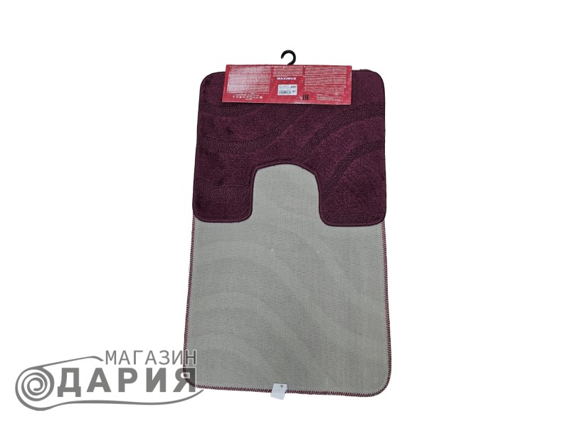 Комплект от 2 постелки за баня SYMPHONY 2576 AUBERGINE