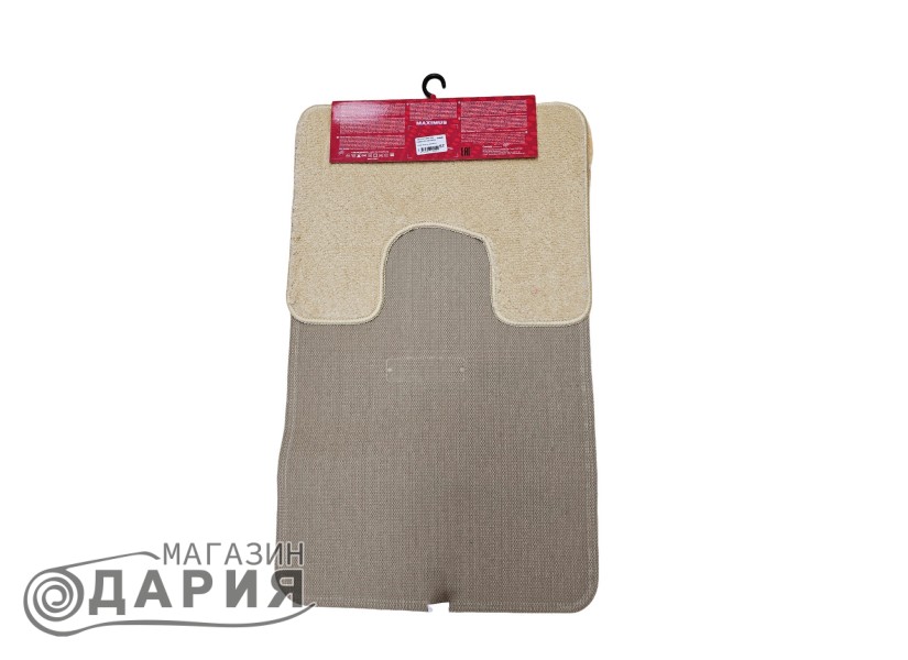 Комплект от 2 постелки за баня UNIMAX 2540 BEIGE