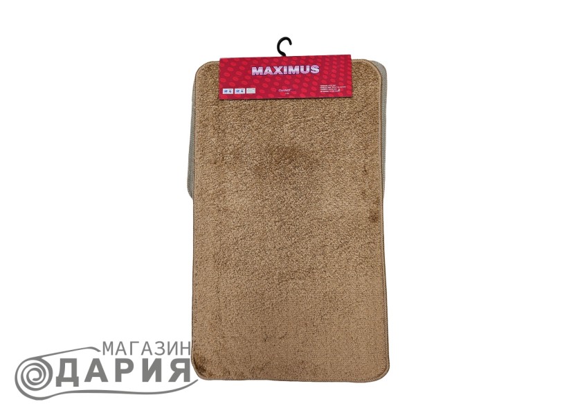 Комплект от 2 постелки за баня UNIMAX 2546 L.BROWN