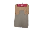 Комплект от 2 постелки за баня UNIMAX 2546 L.BROWN