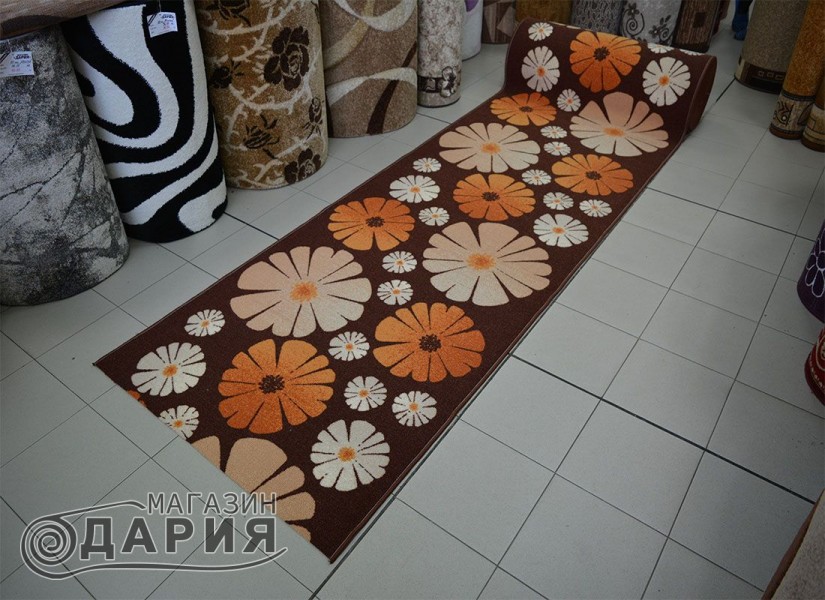 Гръцка мокетена пътека 889.5_FLOWERS