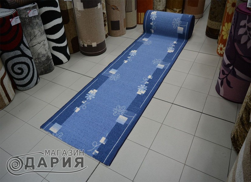Гръцка мокетена пътека 963.2_BLUE