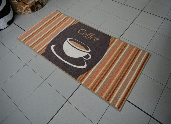 Гръцки мокетен килим Coffee brown
