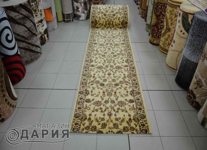 Тъкана персийска пътека Blue stones 2723_CREAM