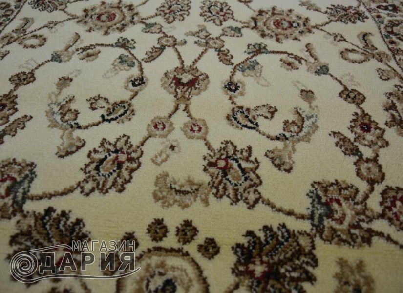 Тъкана персийска пътека Blue stones 2723_CREAM