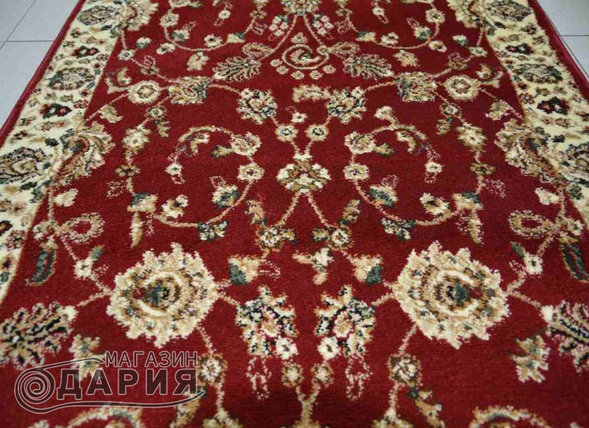 Тъкана персийска пътека Blue stones 2723_RED