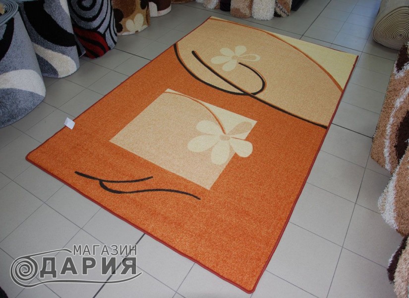 Мокетен килим 043_orange