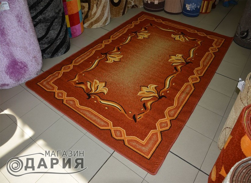 Мокетен килим 73 orange