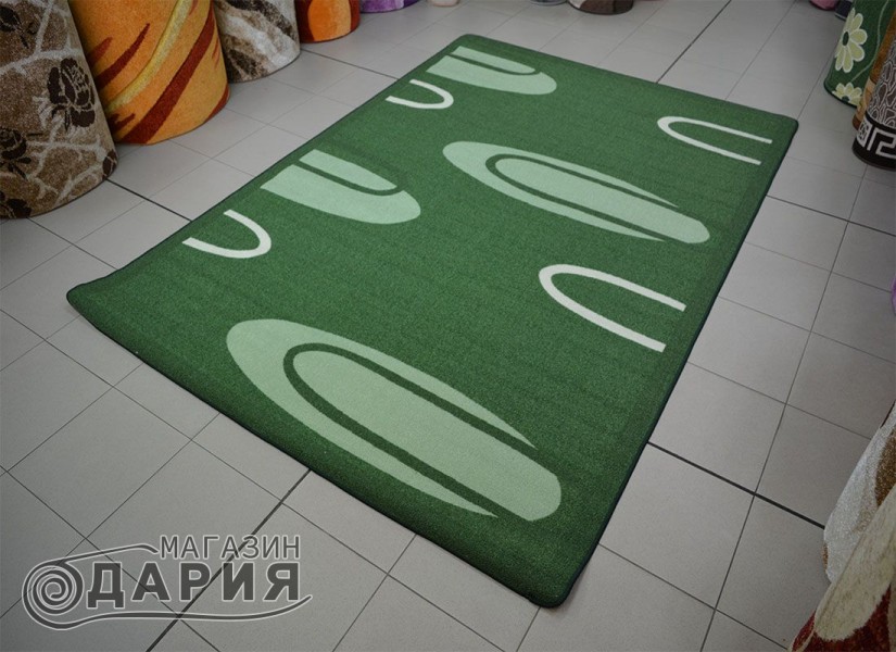 Мокетен килим Elipsel 01_zelen