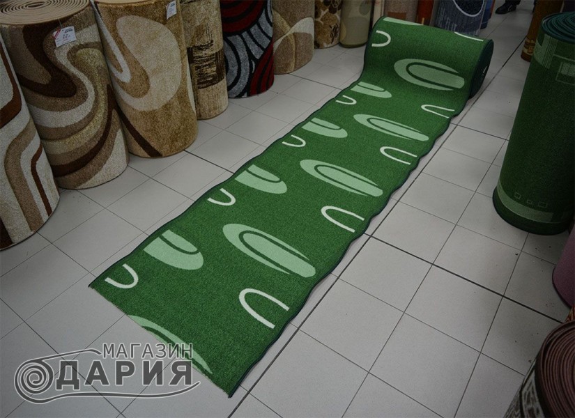 Мокетена пътека ELIPSEL 01_ZELEN