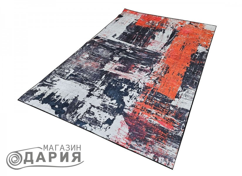 Килим REGAL 7011 grey/orange