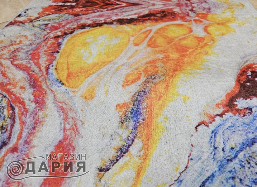Кадифена пътека REGAL 7007 yellow