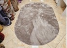 Килим RELAX 5005 brown елипса