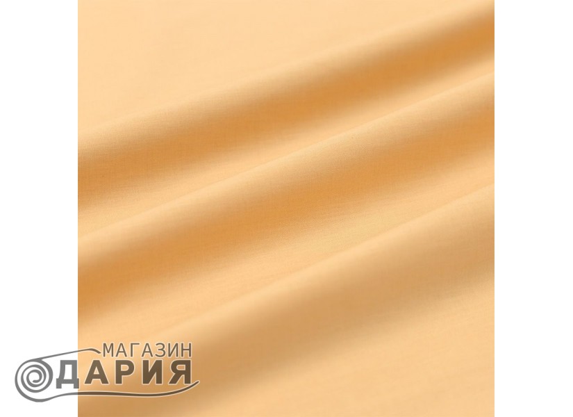 Чаршаф с ластик за матрак Охра, памук ранфорс